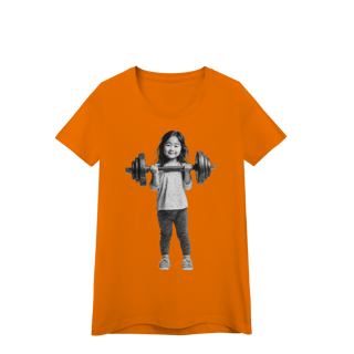 Nome do produto baby look FORÇA E DELICADEZA