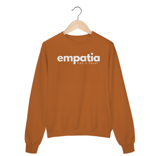 Nome do produto moletom EMPATIA