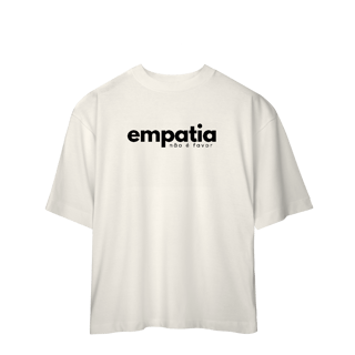 Nome do produto oversized EMPATIA