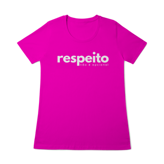 Nome do produto baby look RESPEITO