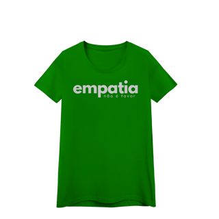 Nome do produto baby look EMPATIA