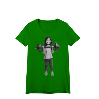 Nome do produto baby look FORÇA E DELICADEZA