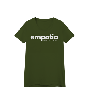 Nome do produto baby look EMPATIA