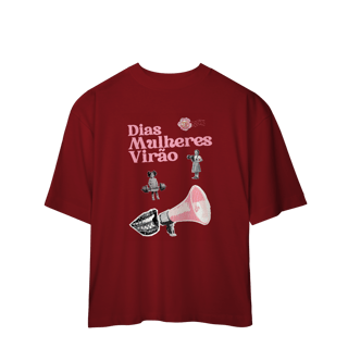 Nome do produto oversized DIAS MULHERES VIRÃO
