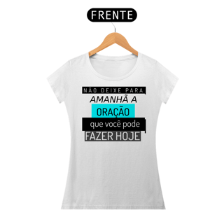 Nome do produto Baby Longa Feminina - Fé e Estilo em Todo Lugar