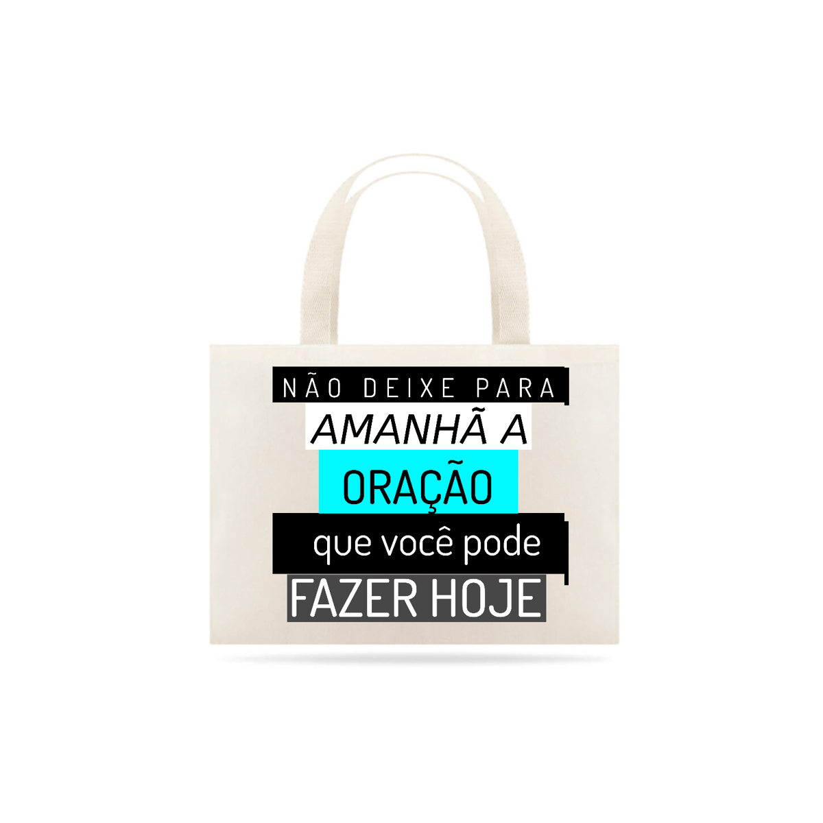 Nome do produto: Ecobag Sustentável - Feita com Amor e Consciência.  