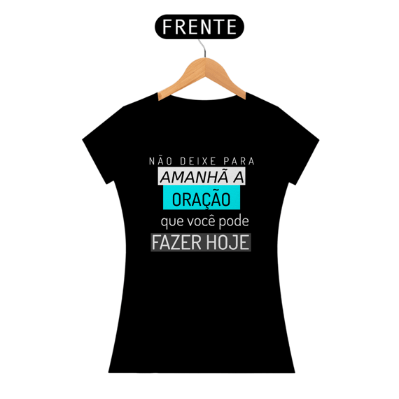 Baby Longa Feminina - Fé e Estilo em Todo Lugar
