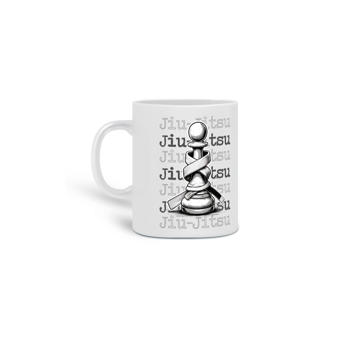 Caneca Grip on - Faixa Branca Caneca