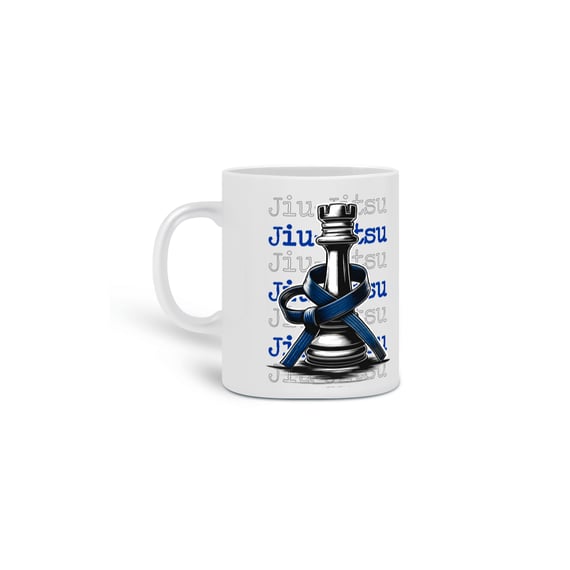 Caneca Grip on - Faixa Azul
