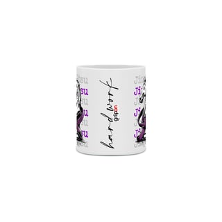 Nome do produto Caneca Grip on - Faixa Roxa