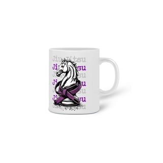 Nome do produto Caneca Grip on - Faixa Roxa