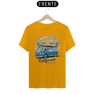 Nome do produto Camiseta Kombi Modelo 1 - Surfing Beach California