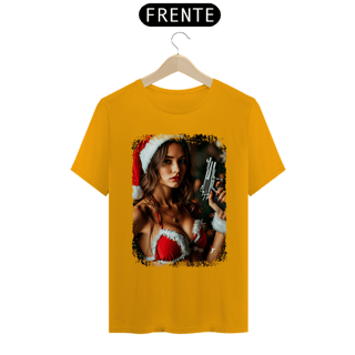 Nome do produto Camiseta Natal Modelo 2 - Mamãe Noel Armada