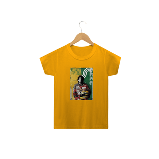 Nome do produto Camiseta Infantil Airton Senna - Modelo 2
