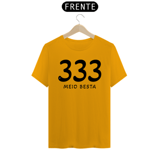 Nome do produto Camiseta 333 Meio Besta