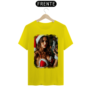 Nome do produto Camiseta Natal Modelo 2 - Mamãe Noel Armada