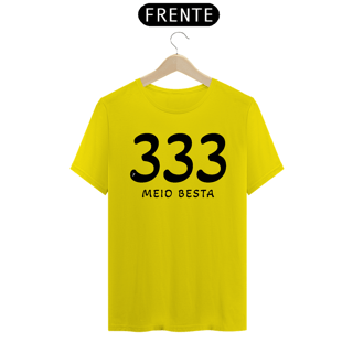 Nome do produto Camiseta 333 Meio Besta