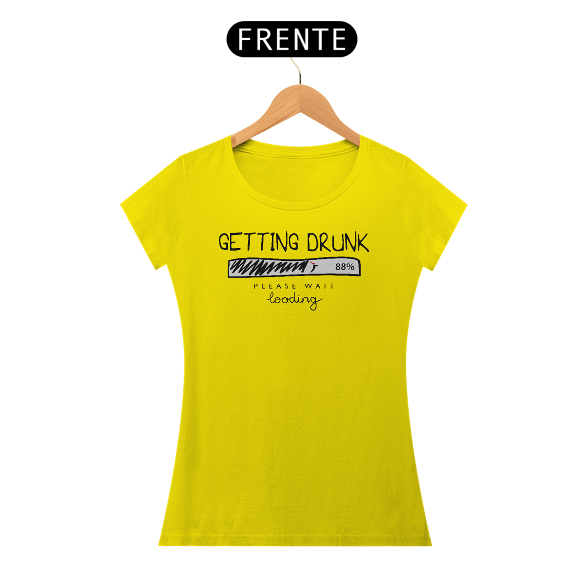 Nome do produto: Baby Look Cerveja Modelo 2 - Getting Drunk