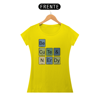 Nome do produto Baby Look Be Cute And Nerdy
