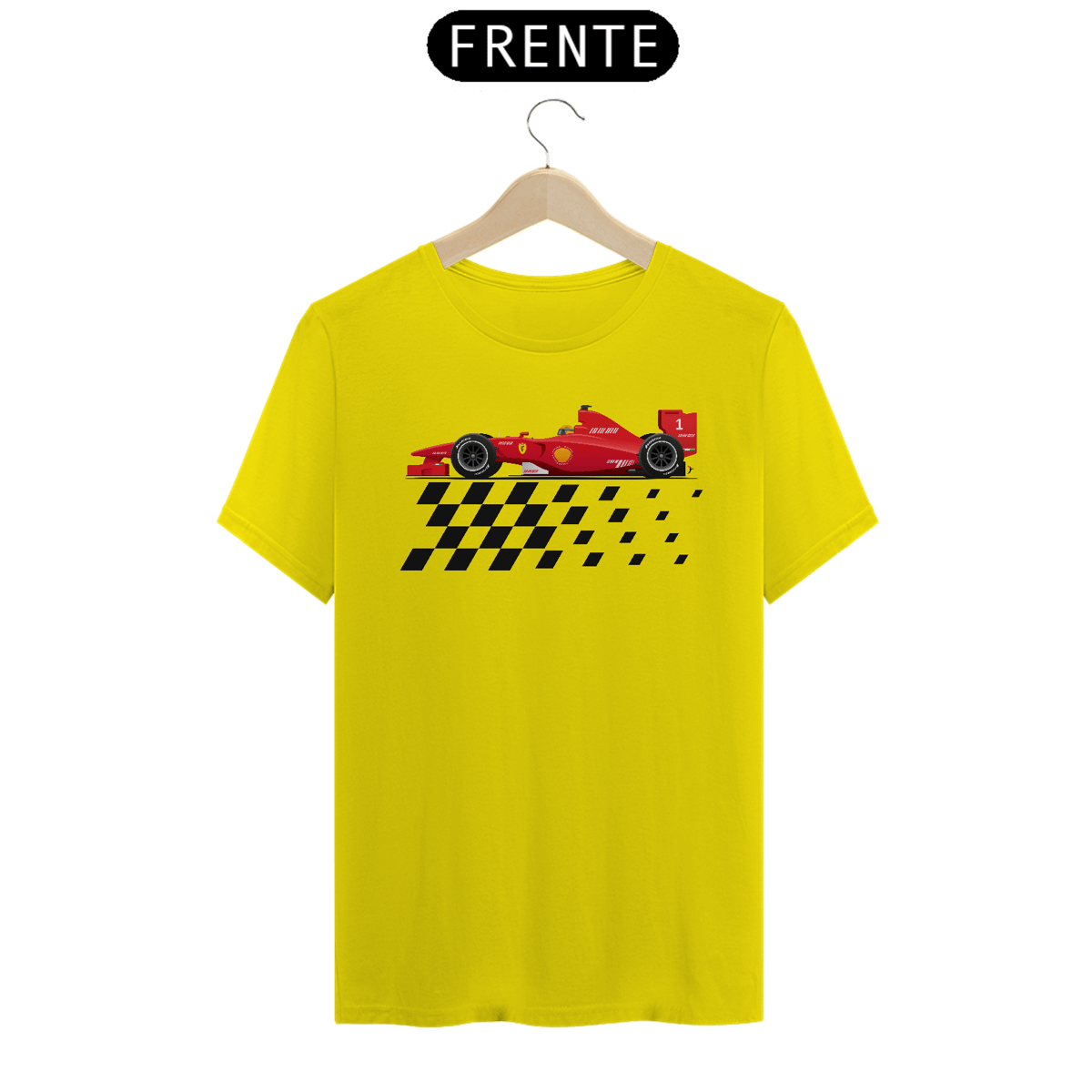 Nome do produto: Camiseta Ferrari - Modelo 1