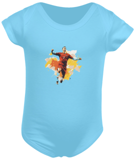 Nome do produto Body Bebê Cristiano Ronaldo Modelo 1 - Seleção de Portugal