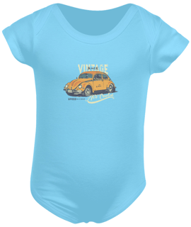 Nome do produto Body Bebê Fusca Modelo 2 - Vintage Race