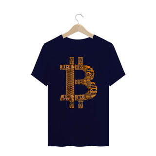 Nome do produto Camiseta Plus Size Bitcoin - Modelo 1