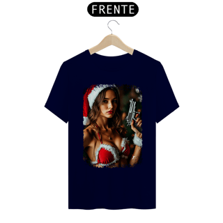 Nome do produto Camiseta Natal Modelo 2 - Mamãe Noel Armada