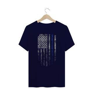 Nome do produto Camiseta Plus Size Estados Unidos - Modelo 1