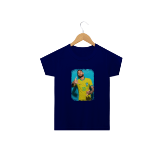 Nome do produto Camiseta Infantil Neymar Jr - Modelo 1