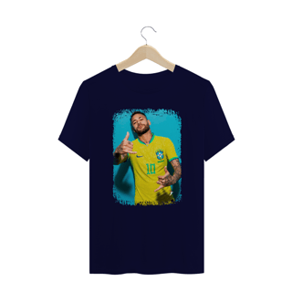 Nome do produto Camiseta Plus Size Neymar Jr - Modelo 1
