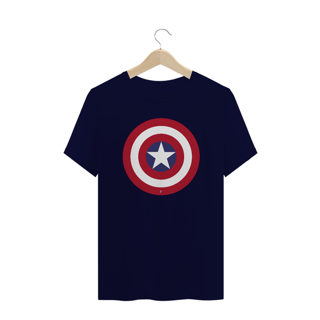Nome do produto Camiseta Plus Size Capitão América - Modelo 2