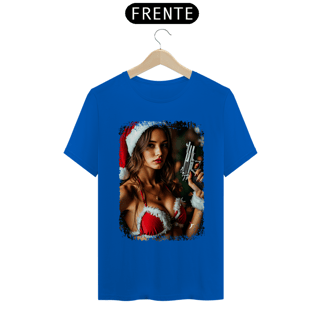Nome do produto Camiseta Natal Modelo 2 - Mamãe Noel Armada