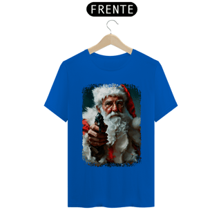 Nome do produto Camiseta Natal Modelo 3 - Papai Noel Armado