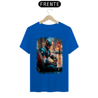 Nome do produto Camiseta Capitão América Bebendo Cerveja - Modelo 1