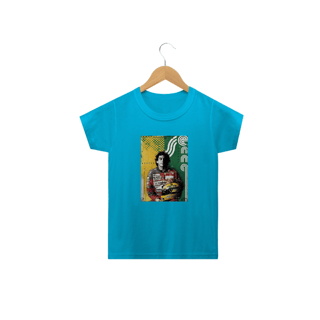 Nome do produto Camiseta Infantil Airton Senna - Modelo 2
