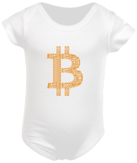 Nome do produto Body Bebê Bitcoin - Modelo 1