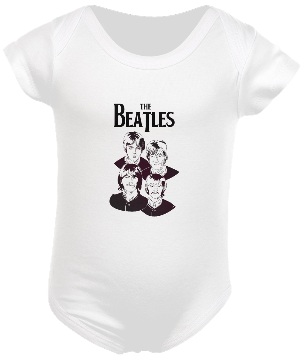 Nome do produto: Body Bebê The Beatles - Modelo 1