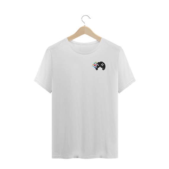 Camiseta Plus Size Pixel Game Controller