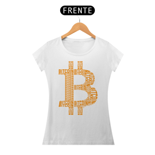 Nome do produto Baby Look Bitcoin - Modelo 1