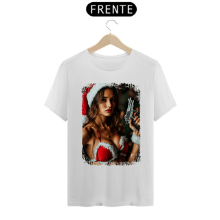 Nome do produto Camiseta Natal Modelo 2 - Mamãe Noel Armada