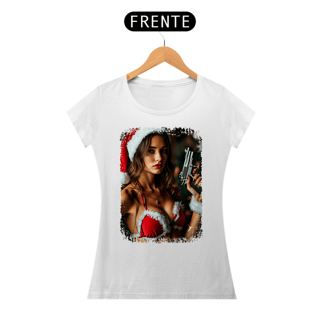 Nome do produto Baby Look Natal Modelo 2 - Mamãe Noel Armada