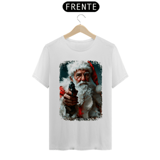 Nome do produto Camiseta Natal Modelo 3 - Papai Noel Armado