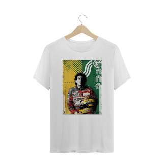 Nome do produto Camiseta Plus Size Airton Senna - Modelo 2