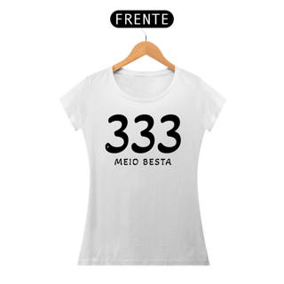 Nome do produto Baby Look 333 Meio Besta