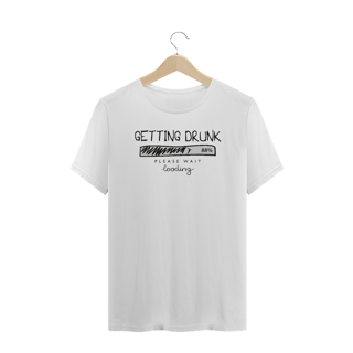 Nome do produto Camiseta Plus Size Cerveja Modelo 2 - Getting Drunk