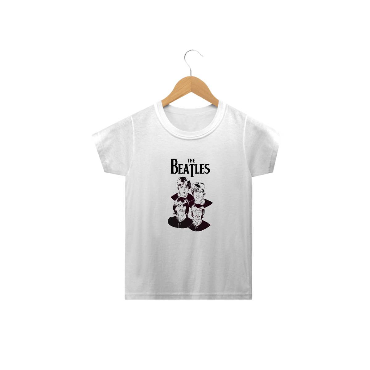 Nome do produto: Camiseta Infantil The Beatles - Modelo 1