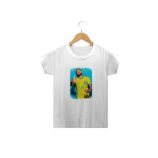Nome do produto Camiseta Infantil Neymar Jr - Modelo 1