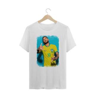 Nome do produto Camiseta Plus Size Neymar Jr - Modelo 1