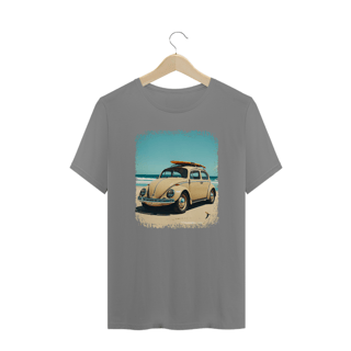 Nome do produto Camiseta Plus Size Fusca Modelo 1 - Com uma Prancha de Surf